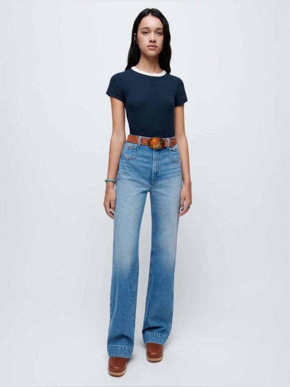 Redone 70s pocket jean high rise  NWT 25